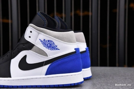 AIR SE TOE' MID JORDAN 'ROYAL 1 BLACK 1104